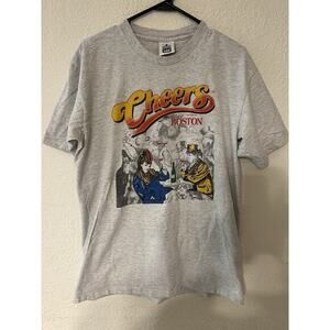 Cheers Boston TV T-shirt Size Medium Vintage Lee Made In The USA 1992